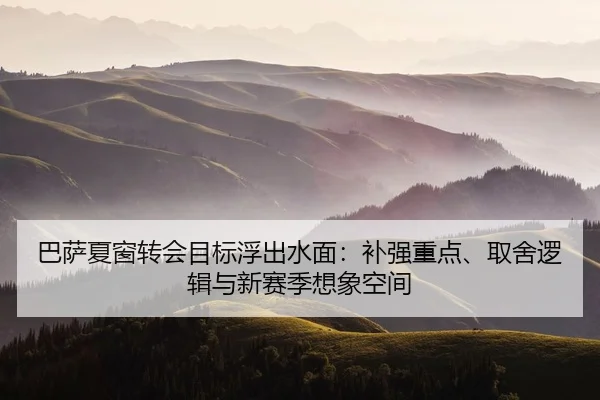 巴萨夏窗转会目标浮出水面：补强重点、取舍逻辑与新赛季想象空间 | kaiyun